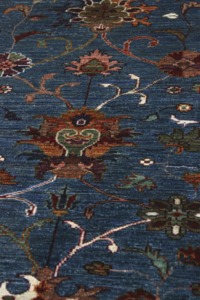 Handmade Ziegler Decorative Floral Rug, 252x84cm