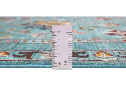 Tappeto Ziegler Decorativo floreale, fatto a mano 243x80cm