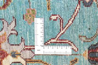 Tappeto Ziegler Decorativo floreale, fatto a mano 243x80cm