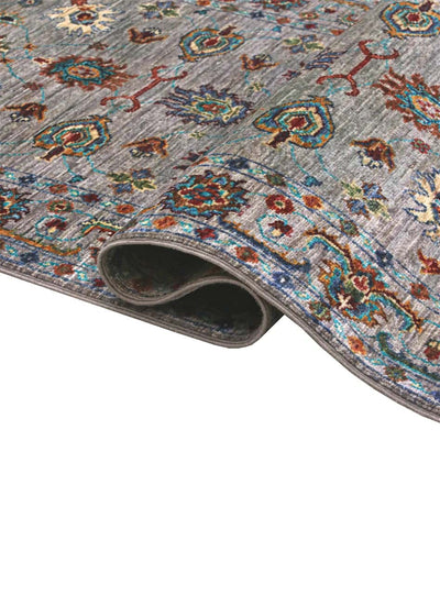Handmade Ziegler Decorative Floral Rug, 255x82cm