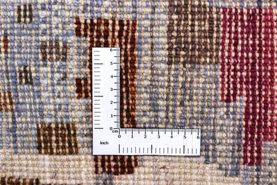 Taimany - Tappeto Tribale in Lana Multicolore - Fatto a Mano 295x210cm - CarpetLiving
