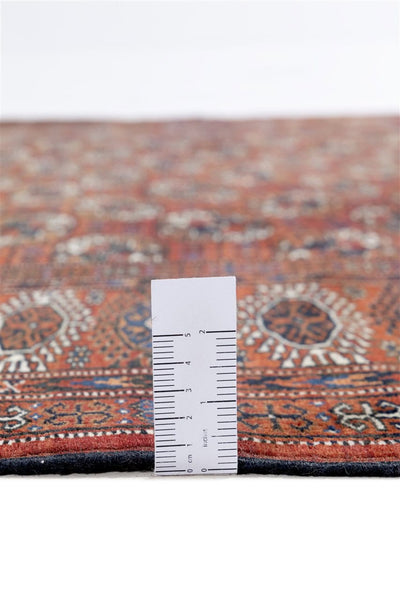 Antique Bouchara Oriental Rug: Authentic Turkmen Rug 313x210cm