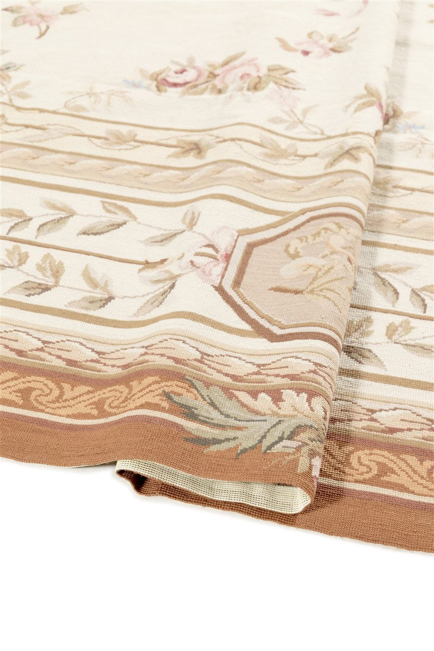 Tappeto Arazzo Aubusson - Arte tessile - Tessuto a Mano 272x175cm