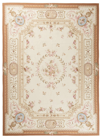 Tappeto Arazzo Aubusson - Arte tessile - Tessuto a Mano 271x179cm