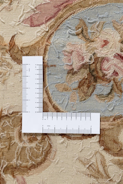Tappeto Arazzo Aubusson - Arte tessile - Tessuto a Mano 270x179cm