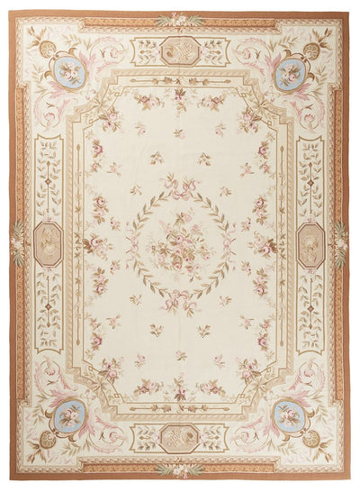 Tappeto Arazzo Aubusson - Arte tessile - Tessuto a Mano 380x276cm - CarpetLiving