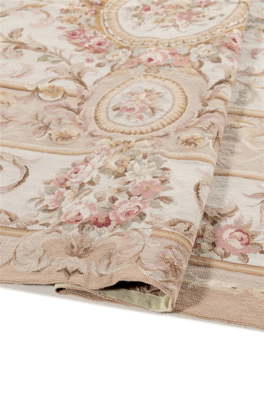 Tappeto Arazzo Aubusson - Arte tessile - Tessuto a Mano 271x181cm