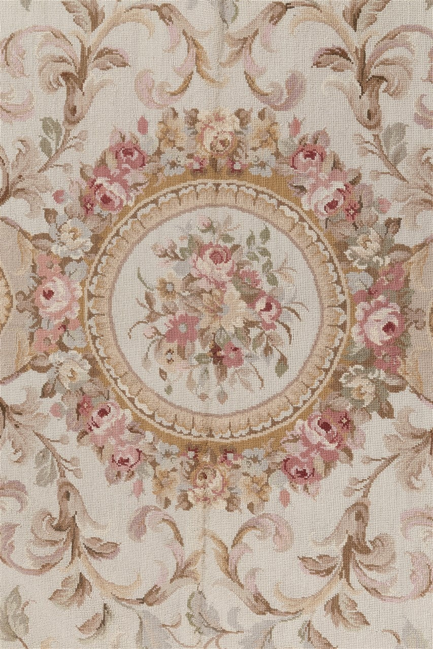 Tappeto Arazzo Aubusson - Arte tessile - Tessuto a Mano 271x181cm