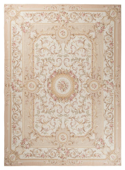 Tappeto Arazzo Aubusson - Arte tessile - Tessuto a Mano 366x265cm
