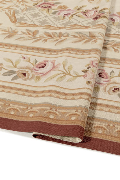 Tappeto Arazzo Aubusson - Arte tessile - Tessuto a Mano 366x269cm