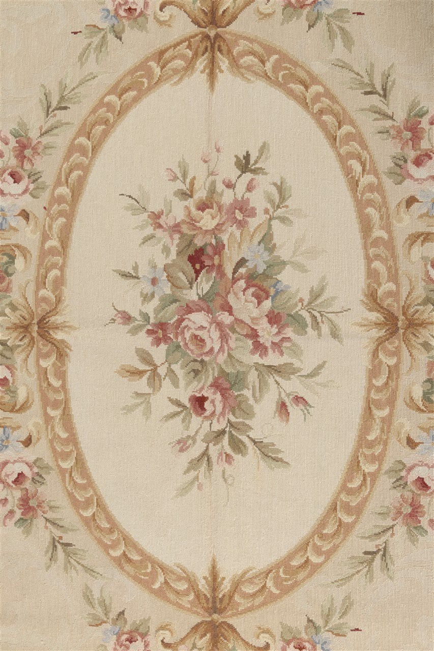 Tappeto Arazzo Aubusson - Arte tessile - Tessuto a Mano 366x265cm