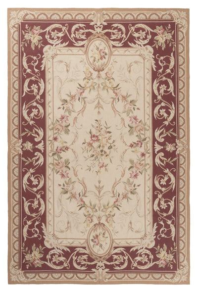 Tappeto Arazzo Aubusson - Arte tessile - Tessuto a Mano 270x176cm - CarpetLiving