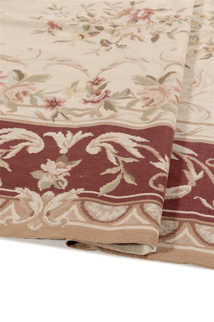 Tappeto Arazzo Aubusson - Arte tessile - Tessuto a Mano 270x176cm