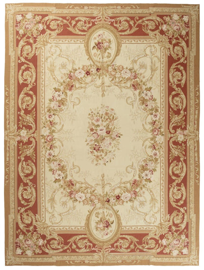 Tappeto Arazzo Aubusson - Arte tessile - Tessuto a Mano 269x178cm