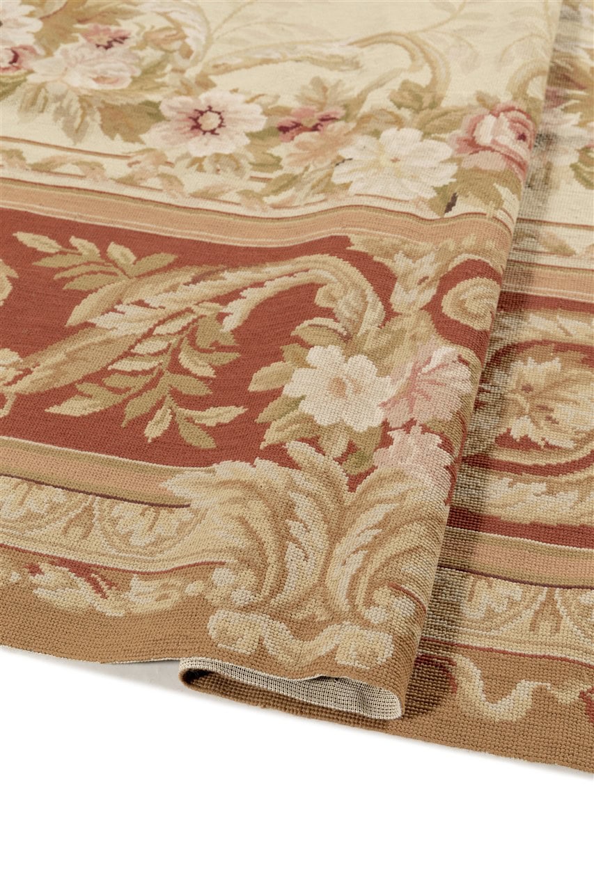 Tappeto Arazzo Aubusson - Arte tessile - Tessuto a Mano 269x178cm