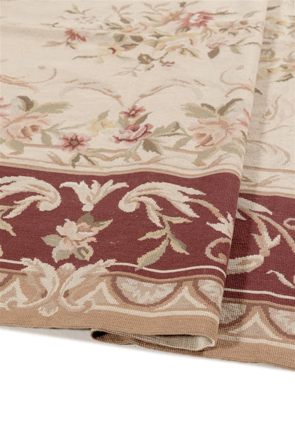 Tappeto Arazzo Aubusson - Arte tessile - Tessuto a Mano 271x176cm