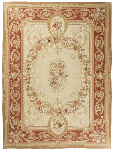 Tappeto Arazzo Aubusson - Arte tessile - Tessuto a Mano 365x274cm - CarpetLiving