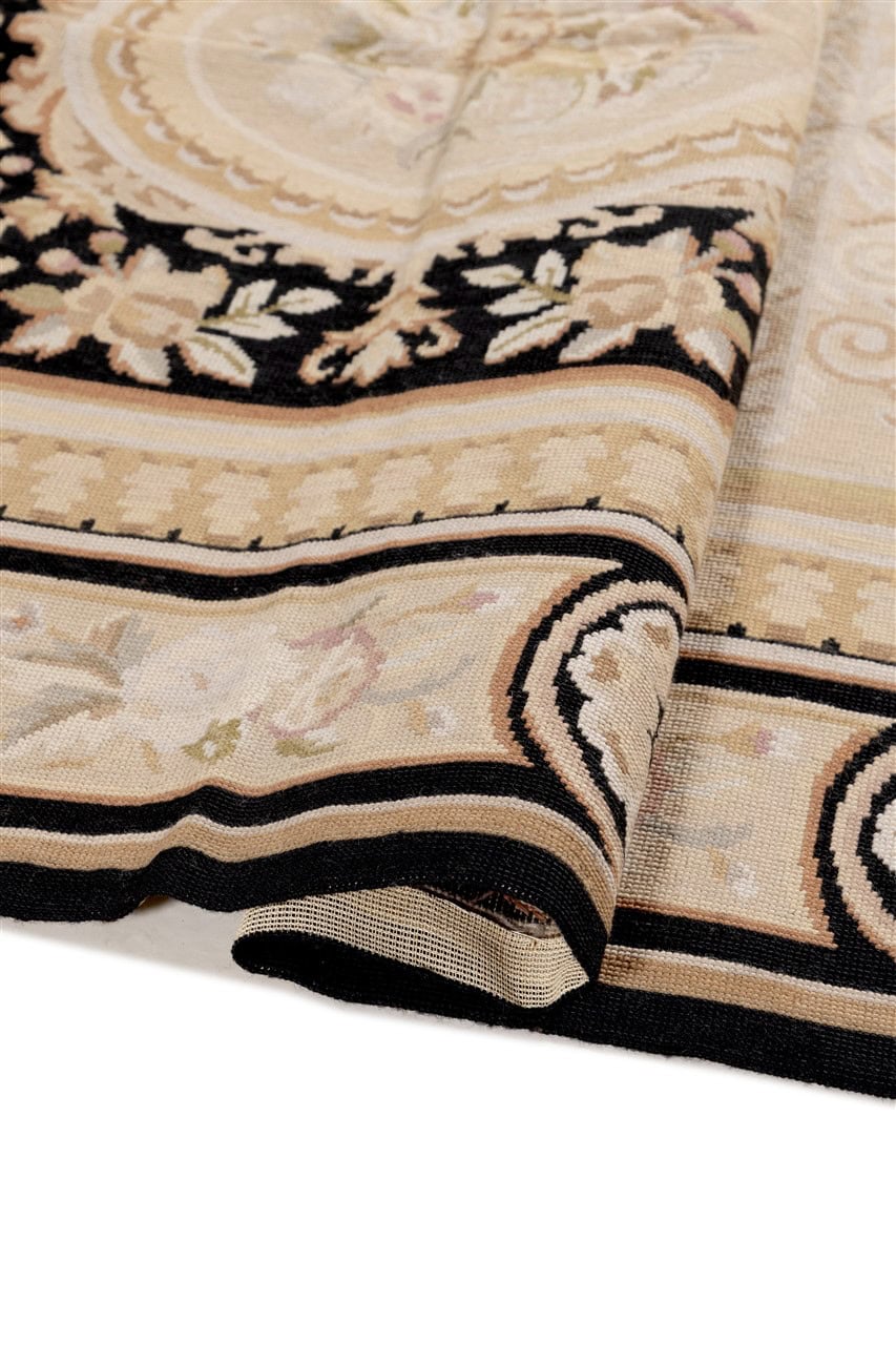 Tappeto Arazzo Aubusson - Arte tessile - Tessuto a Mano 183x121cm
