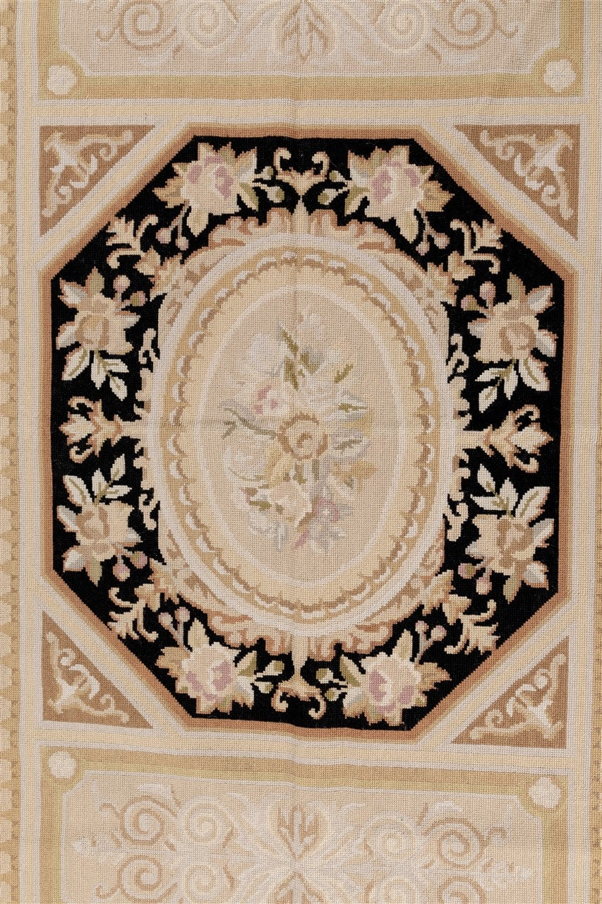 Tappeto Arazzo Aubusson - Arte tessile - Tessuto a Mano 183x121cm
