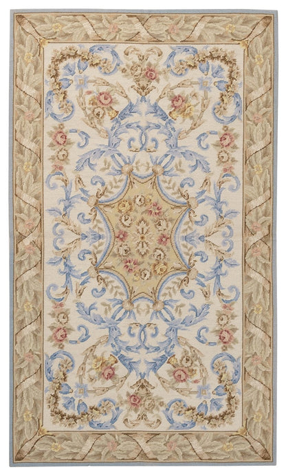 Tappeto Arazzo Aubusson - Arte tessile - Tessuto a Mano 155x90cm