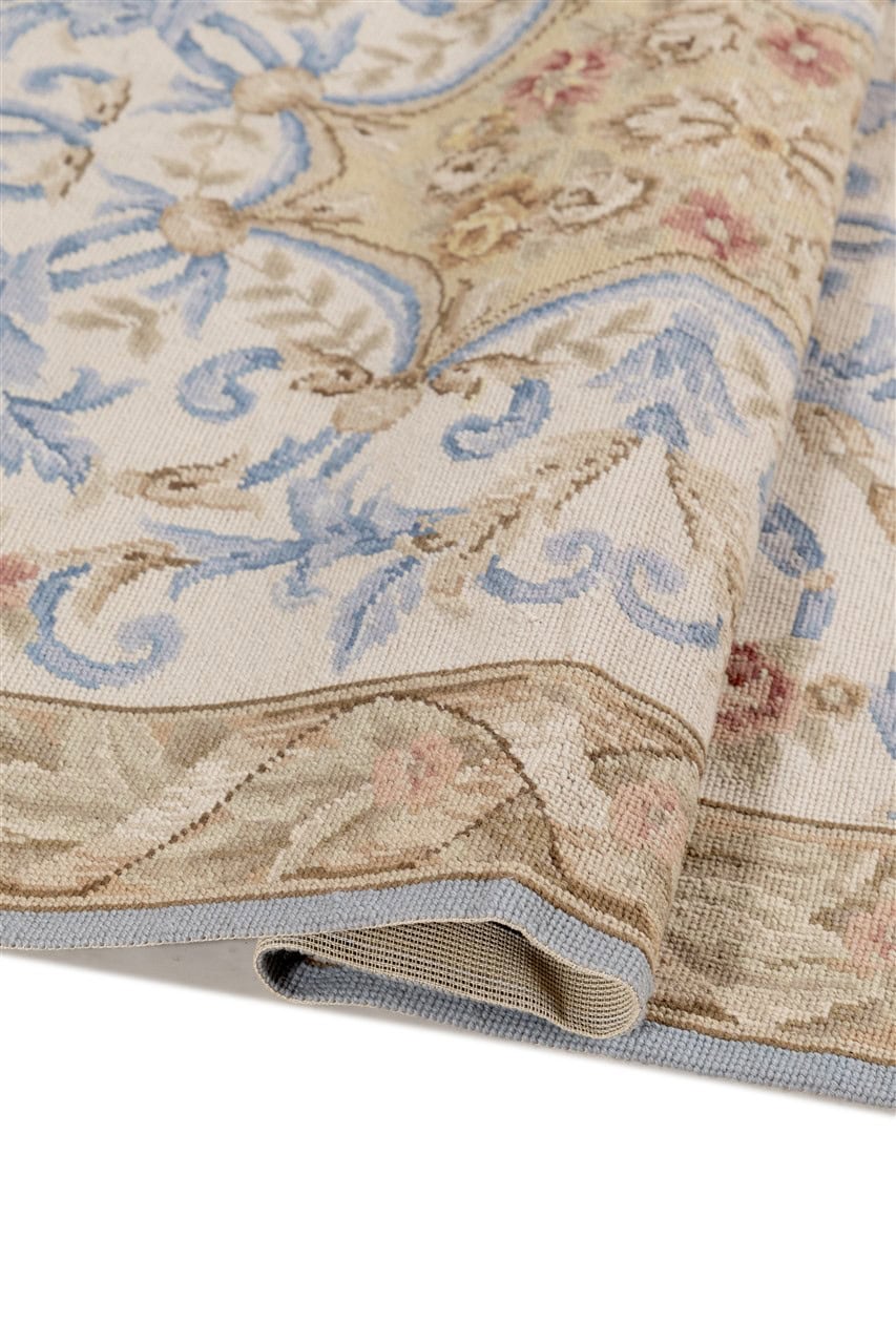 Tappeto Arazzo Aubusson - Arte tessile - Tessuto a Mano 155x90cm