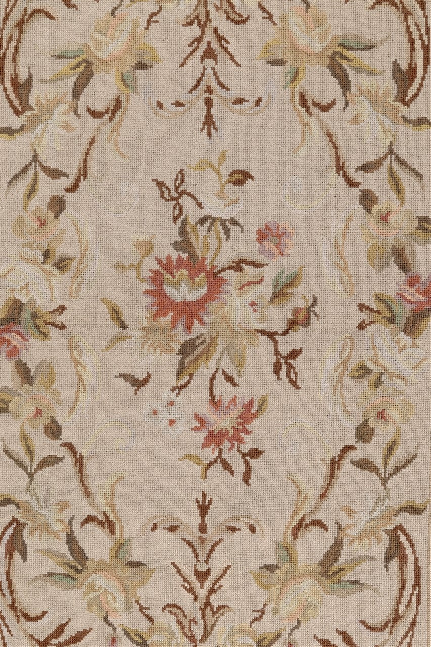Tappeto Arazzo Aubusson - Arte tessile - Tessuto a Mano 153x87cm