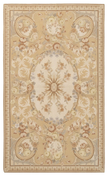 Tappeto Arazzo Aubusson - Arte tessile - Tessuto a Mano 155x93cm