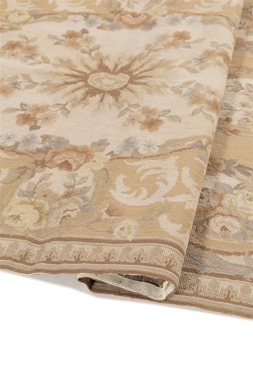 Tappeto Arazzo Aubusson - Arte tessile - Tessuto a Mano 155x93cm