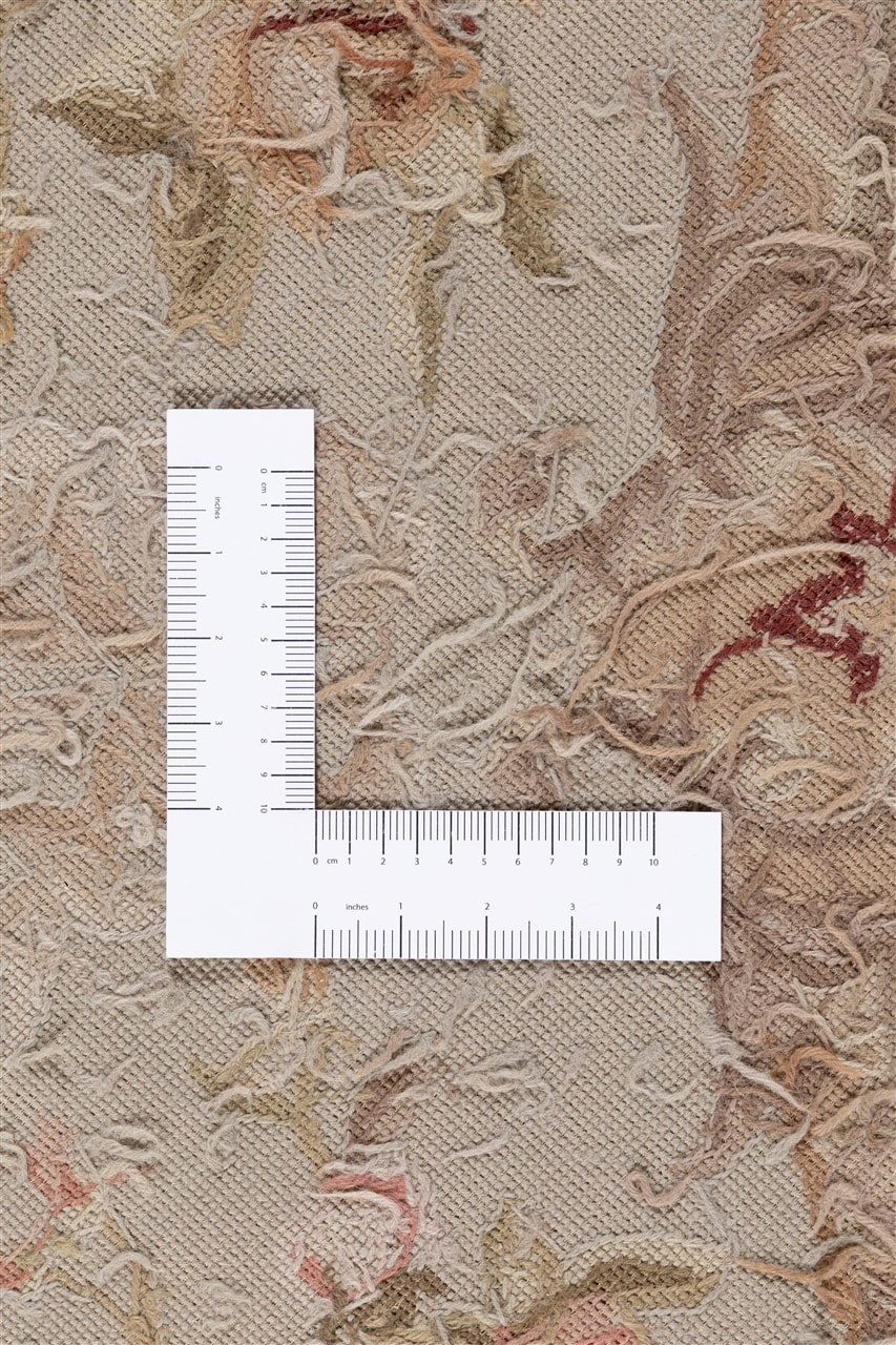 Tappeto Arazzo Aubusson Rotondo - Arte tessile - Tessuto a Mano 244x244cm