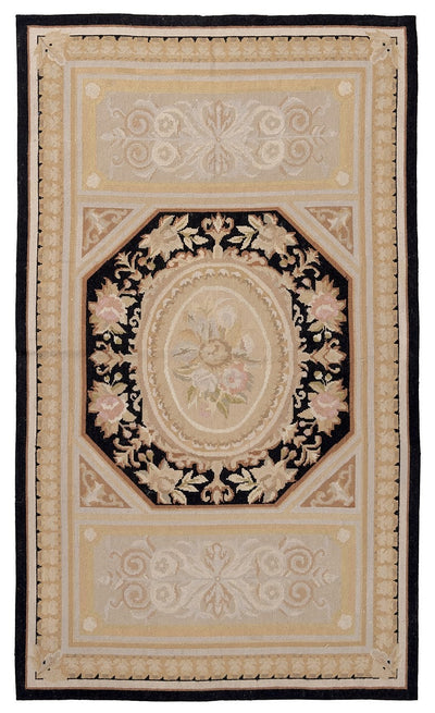Tappeto Arazzo Aubusson - Arte tessile - Tessuto a Mano 153x91cm - CarpetLiving