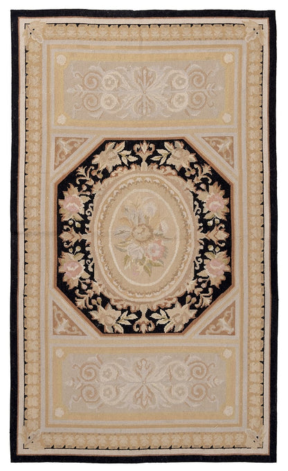 Tappeto Arazzo Aubusson - Arte tessile - Tessuto a Mano 153x91cm