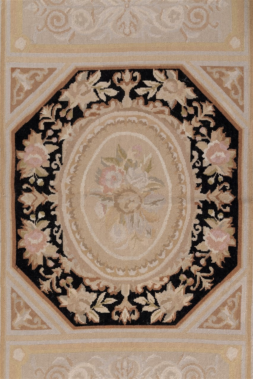 Tappeto Arazzo Aubusson - Arte tessile - Tessuto a Mano 152x90cm