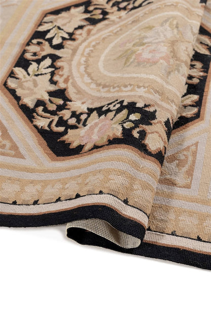 Tappeto Arazzo Aubusson - Arte tessile - Tessuto a Mano 153x91cm