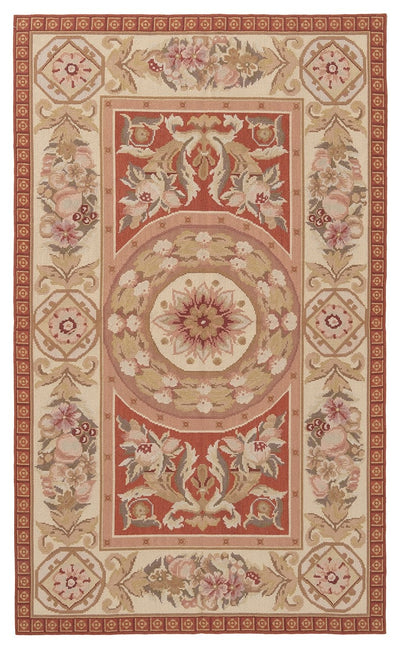 Tappeto Arazzo Aubusson - Arte tessile - Tessuto a Mano 151x89cm - CarpetLiving
