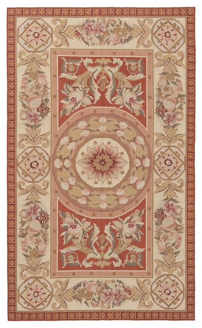 Tappeto Arazzo Aubusson - Arte tessile - Tessuto a Mano 151x89cm