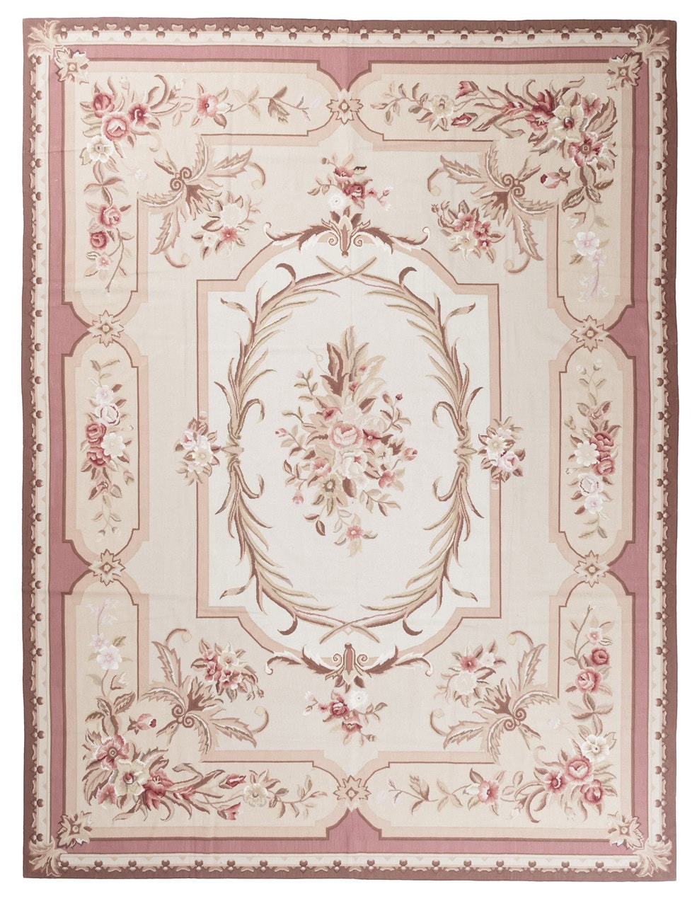 Tappeto Arazzo Aubusson - Arte tessile - Tessuto a Mano 366x275cm