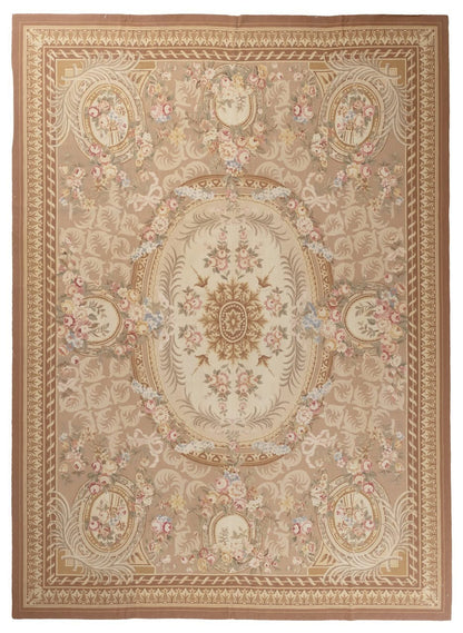 Tappeto Arazzo Aubusson - Arte tessile - Tessuto a Mano 366x275cm