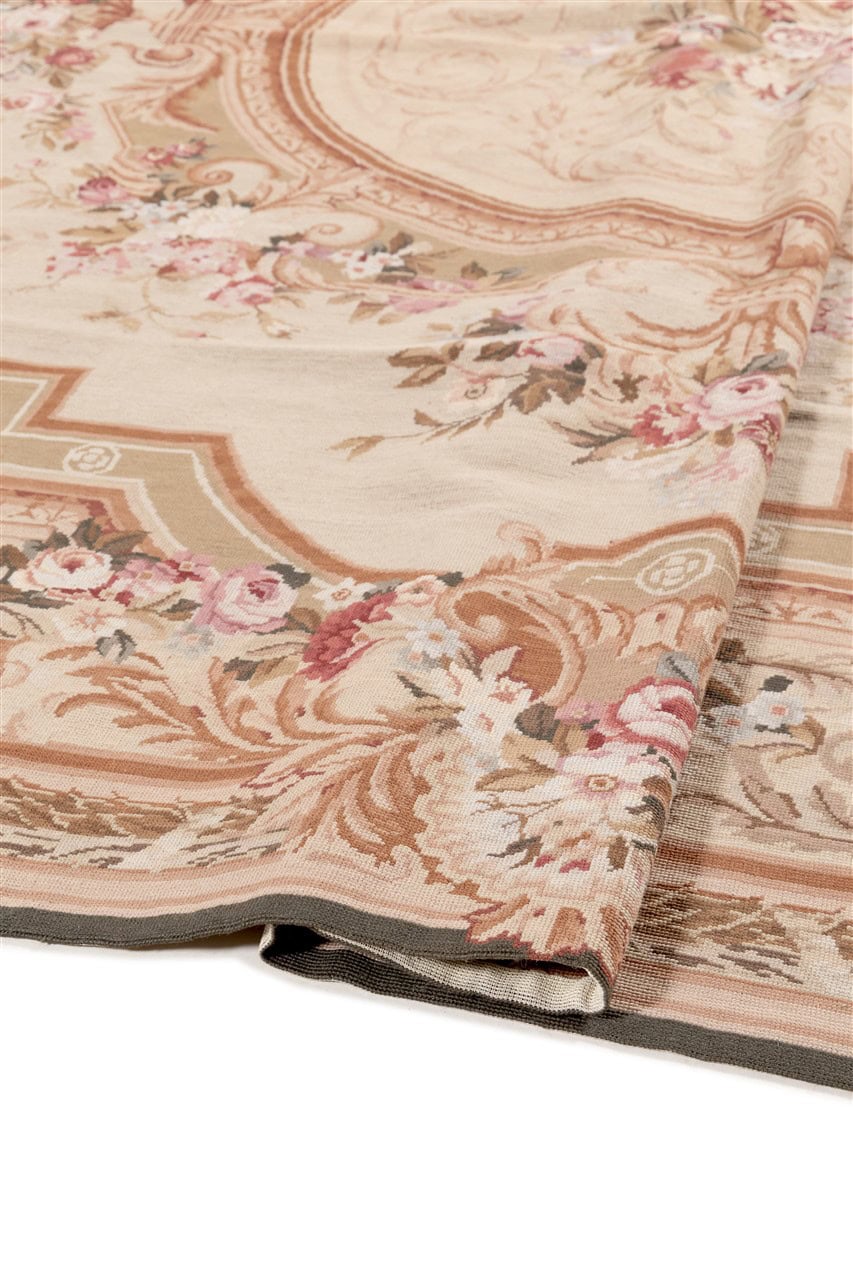 Tappeto Arazzo Aubusson - Arte tessile - Tessuto a Mano 366x275cm