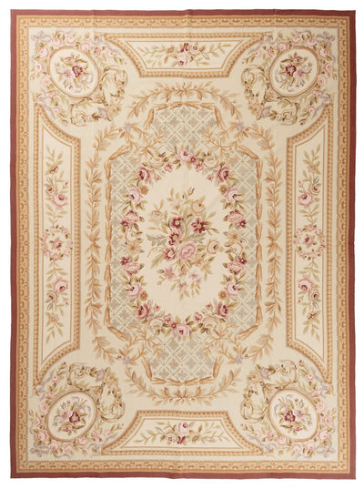 Tappeto Arazzo Aubusson - Arte tessile - Tessuto a Mano 366x275cm - CarpetLiving