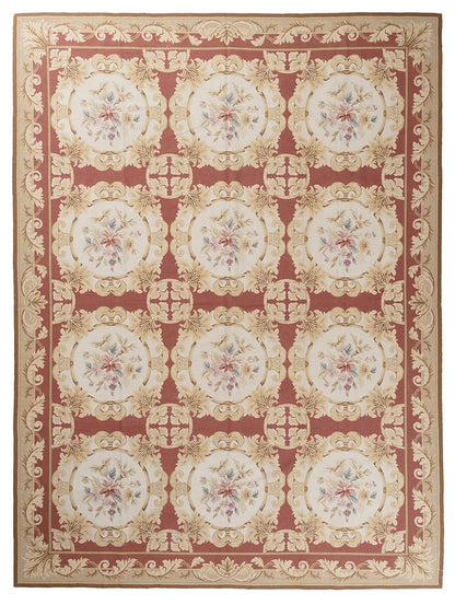 Tappeto Arazzo Aubusson - Arte tessile - Tessuto a Mano 366x275cm