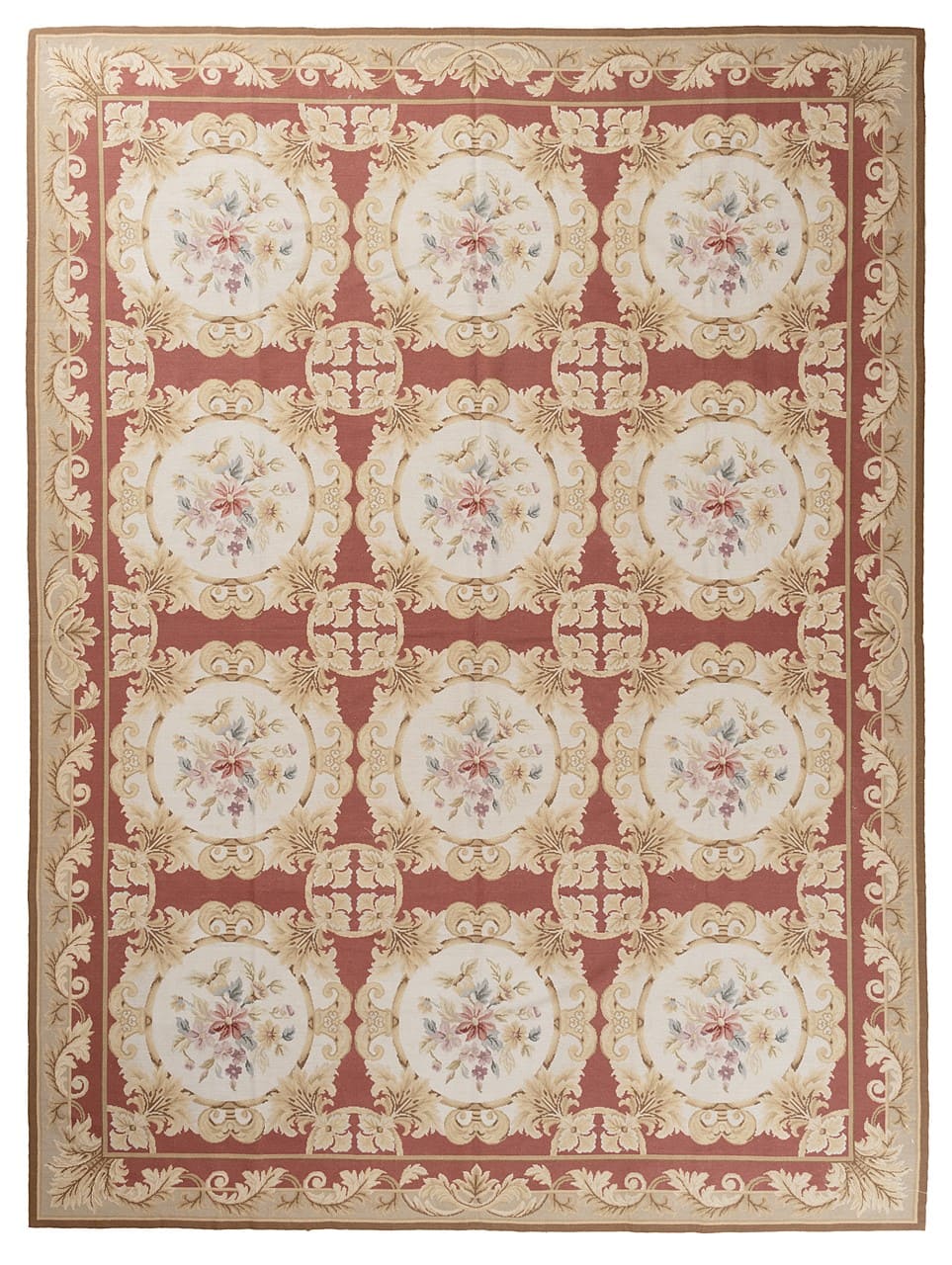Tappeto Arazzo Aubusson - Arte tessile - Tessuto a Mano 366x275cm