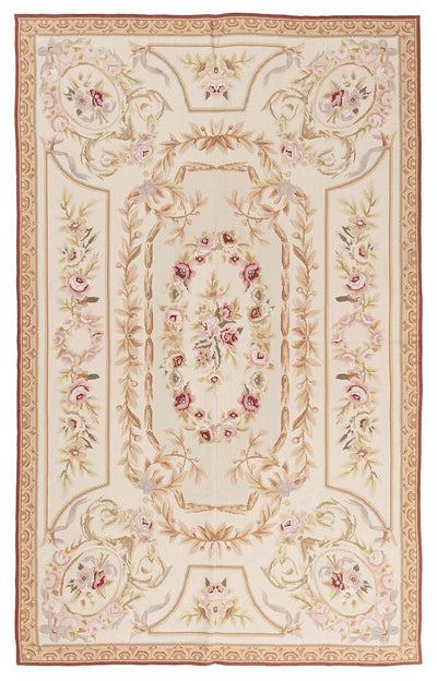 Tappeto Arazzo Aubusson - Arte tessile - Tessuto a Mano 244x153cm - CarpetLiving