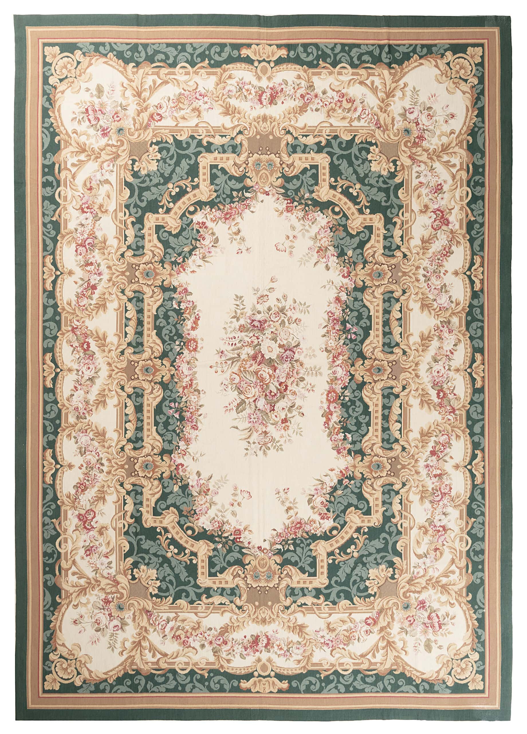 Tappeto Arazzo Aubusson - Arte tessile - Tessuto a Mano 427x305cm