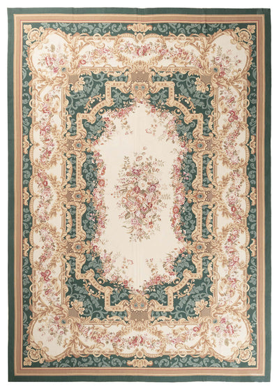 Tappeto Arazzo Aubusson - Arte tessile - Tessuto a Mano 427x305cm - CarpetLiving