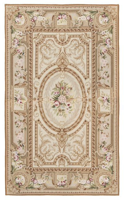 Tappeto Arazzo Aubusson - Arte tessile - Tessuto a Mano 152x91cm - CarpetLiving
