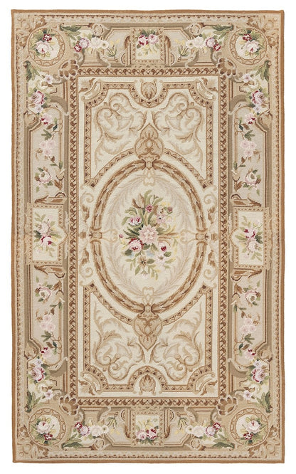 Tappeto Arazzo Aubusson - Arte tessile - Tessuto a Mano 152x91cm