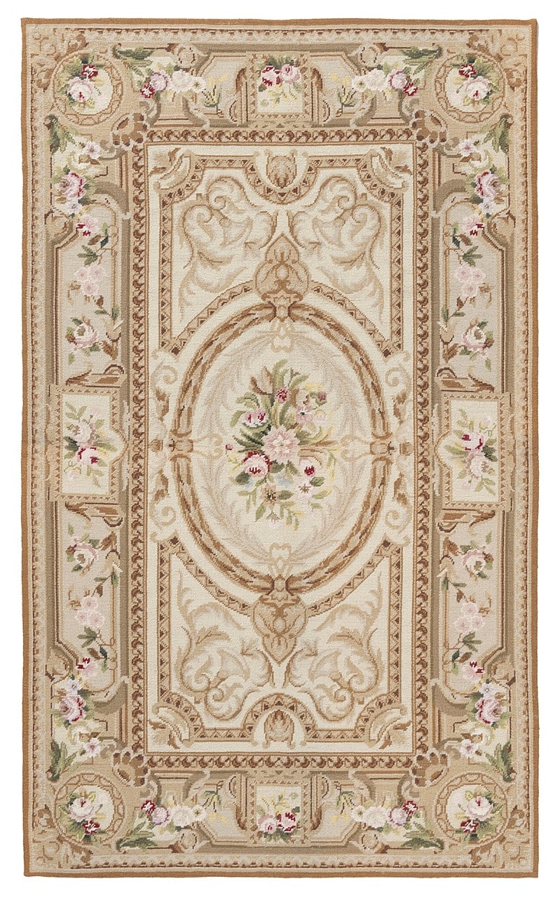 Tappeto Arazzo Aubusson - Arte tessile - Tessuto a Mano 152x91cm