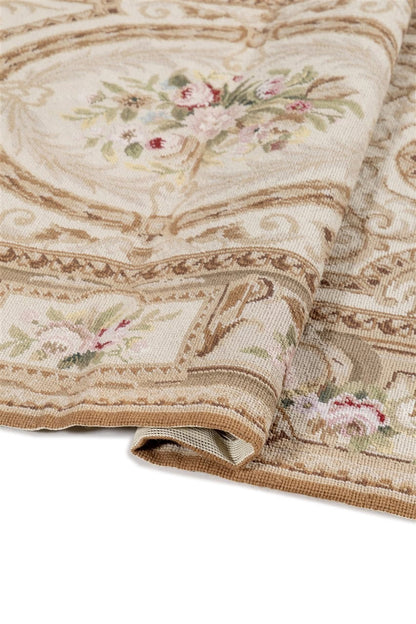 Tappeto Arazzo Aubusson - Arte tessile - Tessuto a Mano 152x91cm