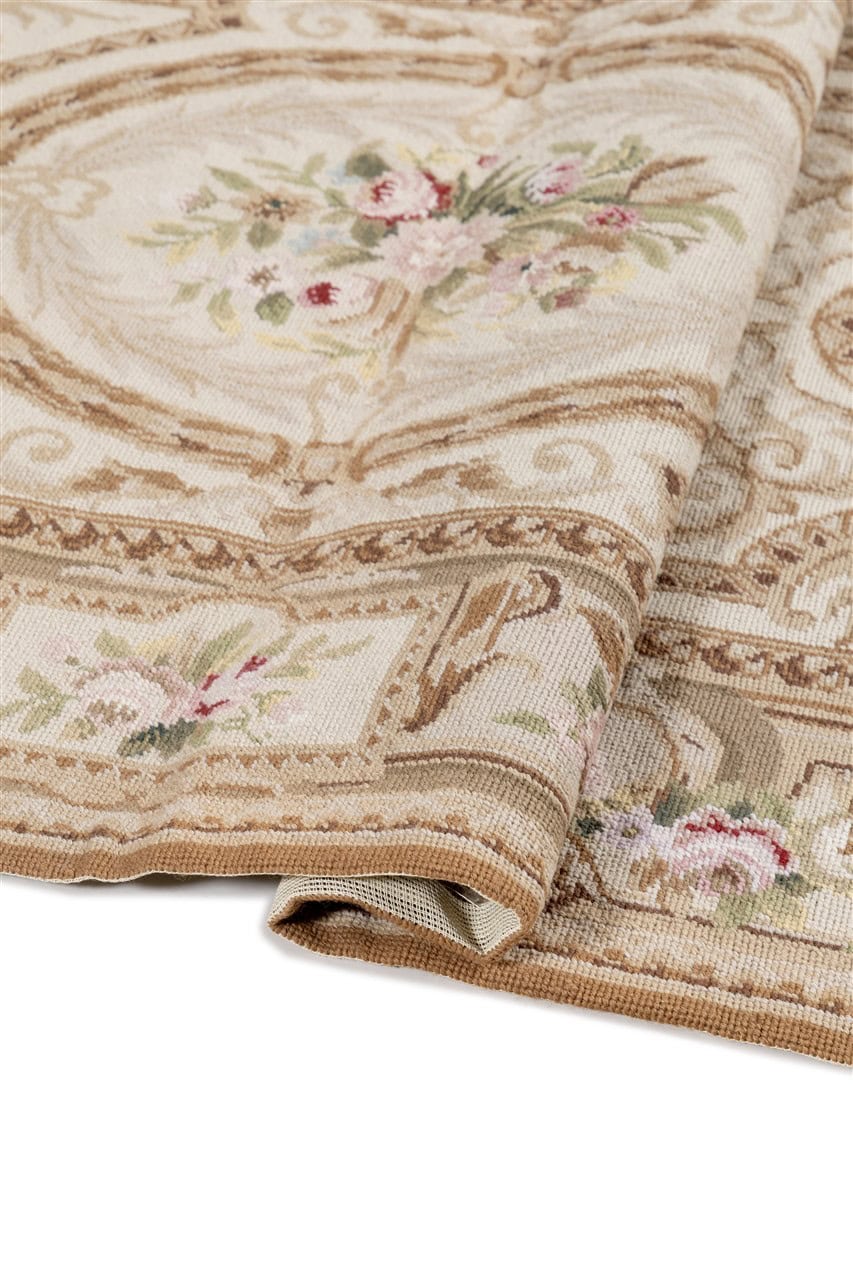 Tappeto Arazzo Aubusson - Arte tessile - Tessuto a Mano 152x91cm