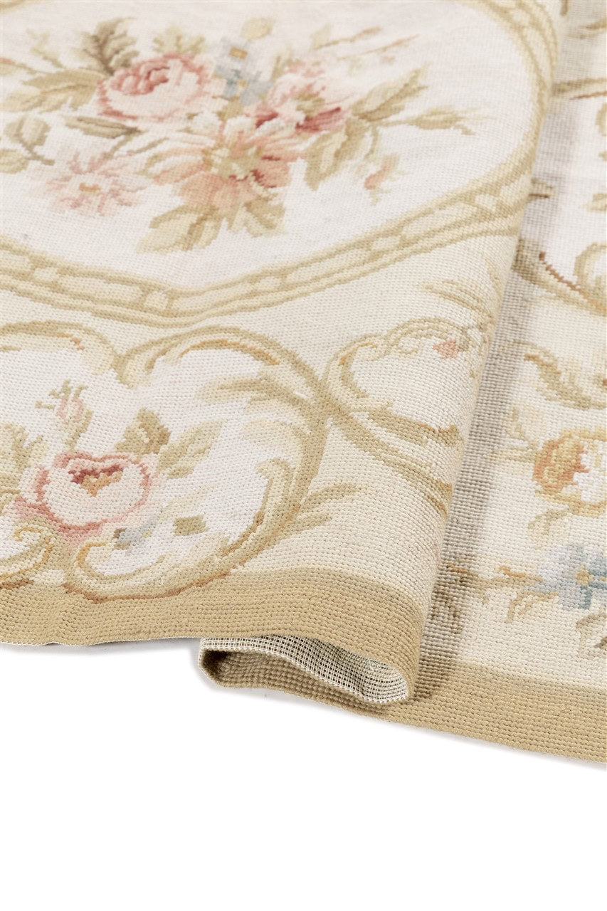 Tappeto Arazzo Aubusson - Arte tessile - Tessuto a Mano 151x89cm